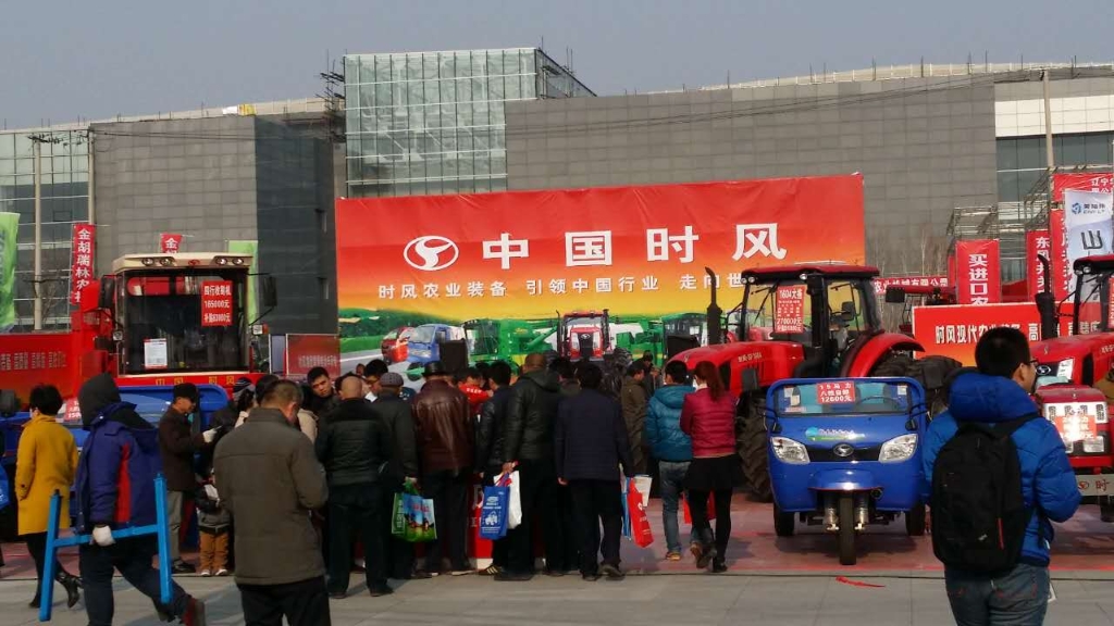 东北农机展会第一站（辽宁铁岭）——尊龙时凯中国官网入口产品引爆全场